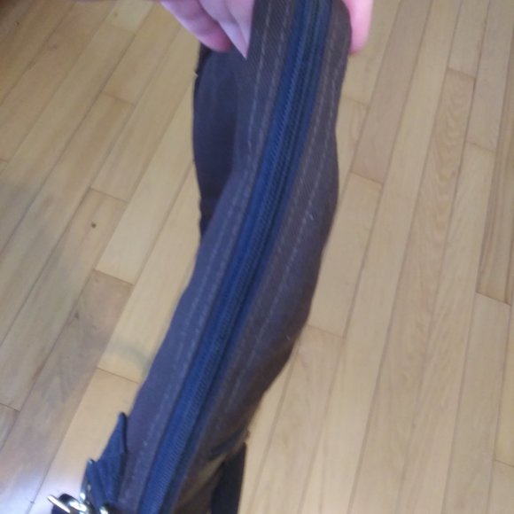 LL Bean Canvas laptop bag dark Brown . Unisex - Picture 10 of 14